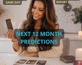 Psychic Reading Next 12 Months Same Hour, Accurate Tarot Reading Future, Psychic Future Prediction, Spiritual Guidance