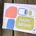 Printable Happy Birthday Card Envelope, Mod Instant Download Birthday ...