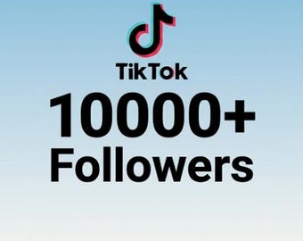 10.000+ TikTok-volgers | Snelle levering | Groeiboost voor sociale media |  Promotie voor virale account