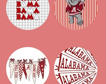 Alabama Spieltag Buttons