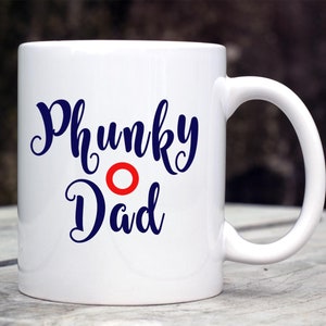 Phunky papà caffè tazza - Phish ciambella Fishman ispirato tazza - regalo di phishing - regalo di compleanno - regalo di festa del papà