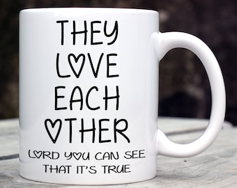 Se aman unos a otros agradecidos muertos inspirados taza de café Deadhead regalo - regalo de cumpleaños - regalo de aniversario - regalo de boda - regalo de compromiso