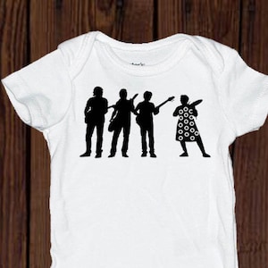 Phish inspired baby Bodysuit Phish Band Silhouette