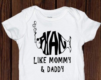 Phish inspired Phan Like Mommy & Daddy Baby Bodysuit