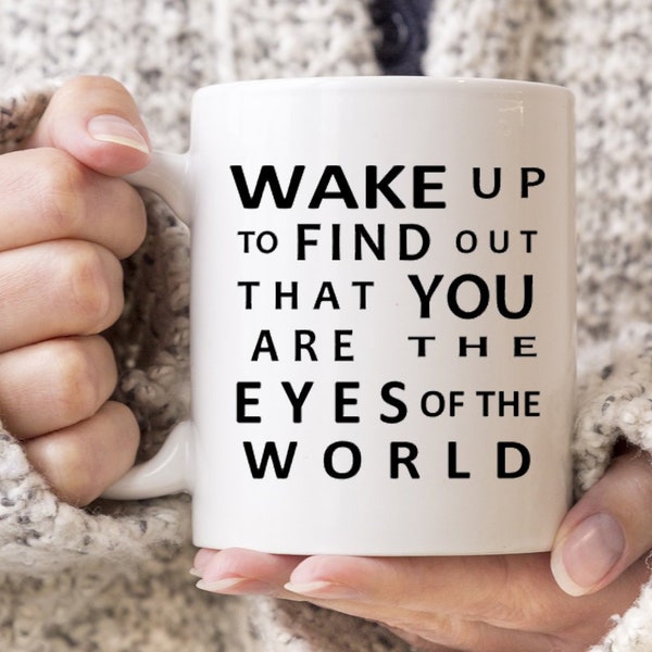Eyes of the World Coffee Mug - Grateful Dead inspired mug - deadhead gift - Birthday gift