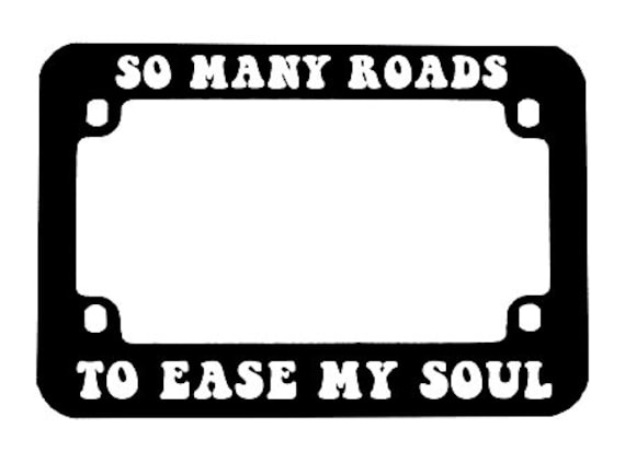 VMS SERGEANT AT ARMS BIKER MOTORCYCLE CLUB RANK LICENSE PLATE TAG FRAME CHROME B 
