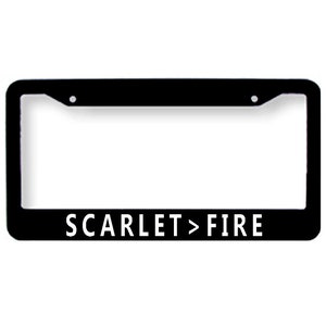Scarlet Fire - Grateful Dead Songs Nummernschild Tag Frame Cover
