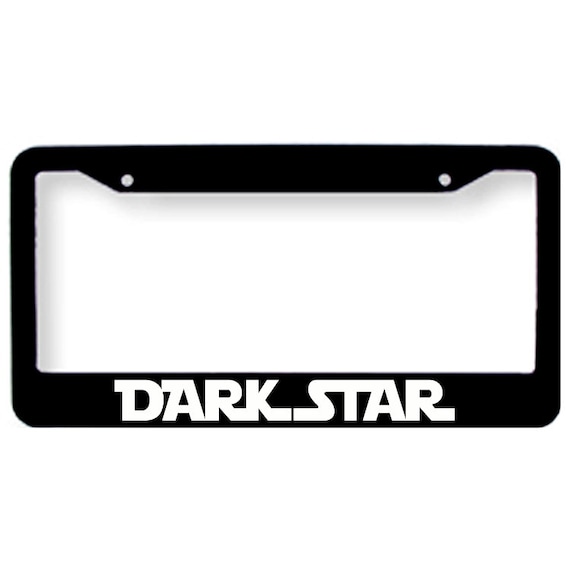 Star wars shop license plate frame