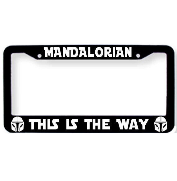 Star wars license plate cheap frame