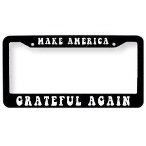 6 X 12 Customizable Text PotteLove Franklins Tower Grateful Dead License Plate Tag Frame Cover if You Get Confused Listen to The Music Play 6 X 12 Customizable Text PotteLove Franklins Tower Grateful Dead License Plate Tag Frame Cover if You Get Confused Listen to The Music Play