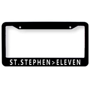 ST. STEPHEN ELEVEN - Grateful Dead Songs License Plate Tag Frame Cover
