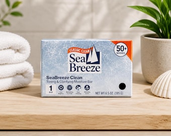 Sea Breeze Classic Clean Toning and Clarifying Moisture Bar (6.5 oz)