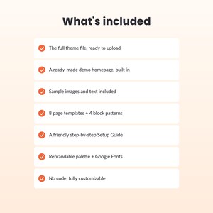 Motyw bloga WordPress Clementine | Jasny i kolorowy szablon strony internetowej, motyw dla blogera kulinarnego i lifestylowego, bez kodu, konfigurowalny zdjęcie 7