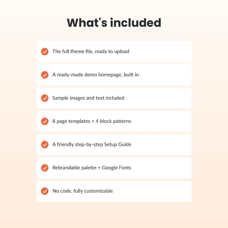 Motyw bloga WordPress Clementine | Jasny i kolorowy szablon strony internetowej, motyw dla blogera kulinarnego i lifestylowego, bez kodu, konfigurowalny zdjęcie 7