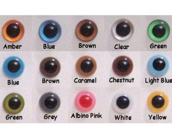 Sassy Bears 4.5mm Safety Eyes for bears dolls puppets crafts (10 pairs)