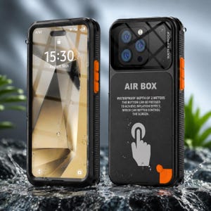 IP68 Waterproof Phone Case, Heavy Duty Shockproof Cover With Full Body Protection For Outdoor Adventures