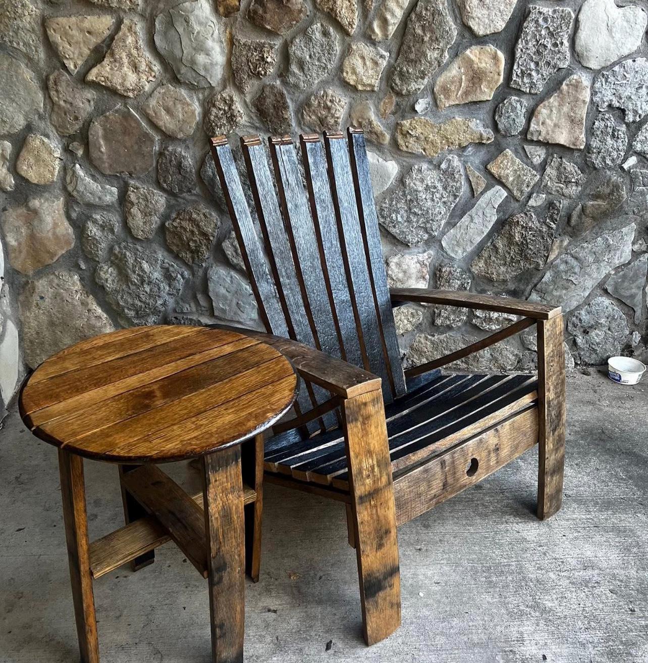 Whiskey barrel table - Etsy 日本