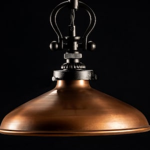 Industrial Pendant Light - 12&quot; Charleston - Kitchen Island Light - Metal Shade Pendant - Pendant - High Quality - Kitchen Pendant