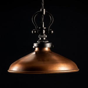 Industrial Pendant Light - 10&quot; Charleston - Kitchen Island Light - Metal Shade Pendant - Pendant - High Quality - Kitchen Pendant