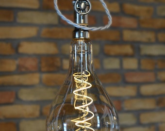 Pendant Light - LED Grand Edison Bulb - Bare Bulb Light  - Industrial Hanging Light - Minimalist - Light - Bar Light - Nostalgic Bulb Lamp