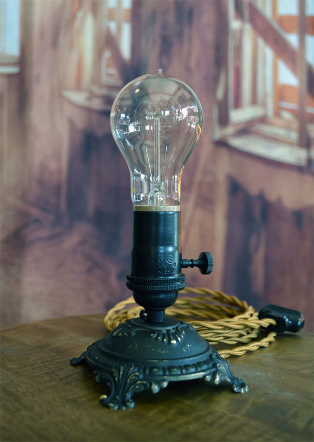 BRITISH・MADE・ANTIQUE TABLE・LAMP B22電球 BRITISH・MADE・ANTIQUE TABLE・LAMP B22電球