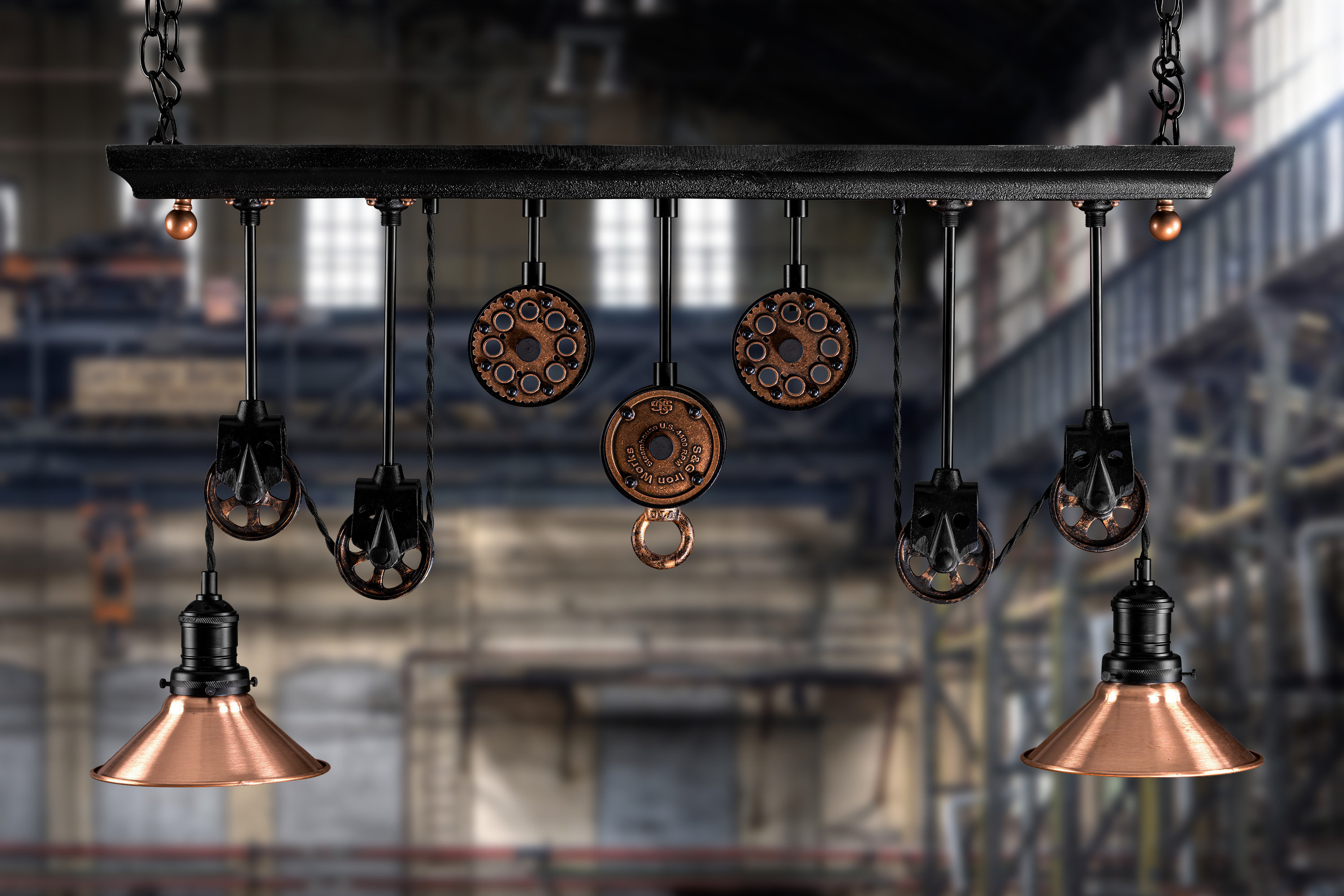 Steampunk pool 2024 table light