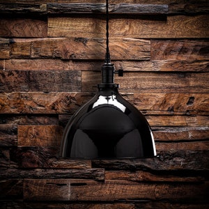 Pendant Light - Black - Kitchen Island Light - Metal Shade Pendant - Pendant - High Quality - Kitchen Pendant - Island Pendant