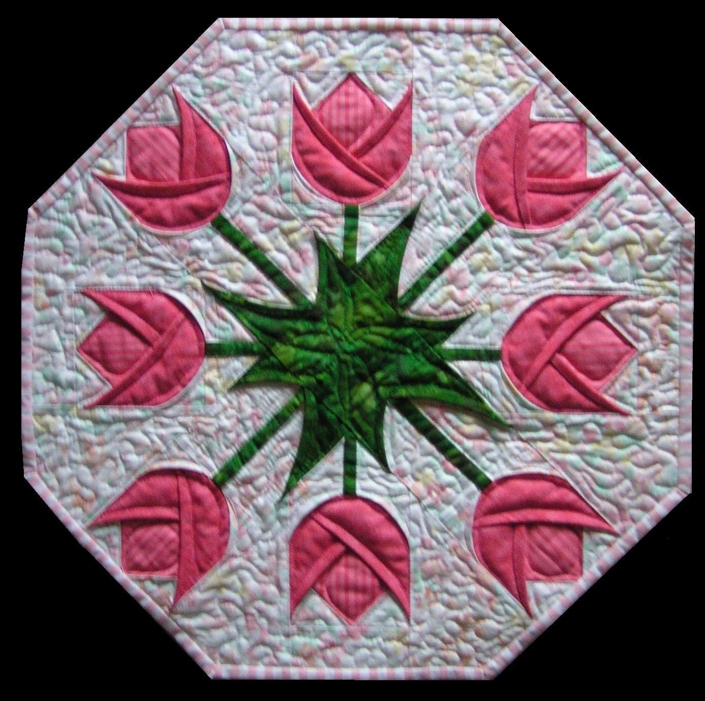Spring Tulips Table Topper & Placemats PDF Quilt Pattern - Etsy