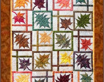 Fall Colours PDF Quilt Pattern in 3 Sizes