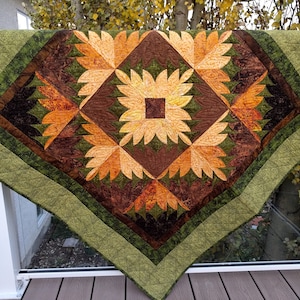 Zonnebloem Power PDF-quiltpatroon afbeelding 7