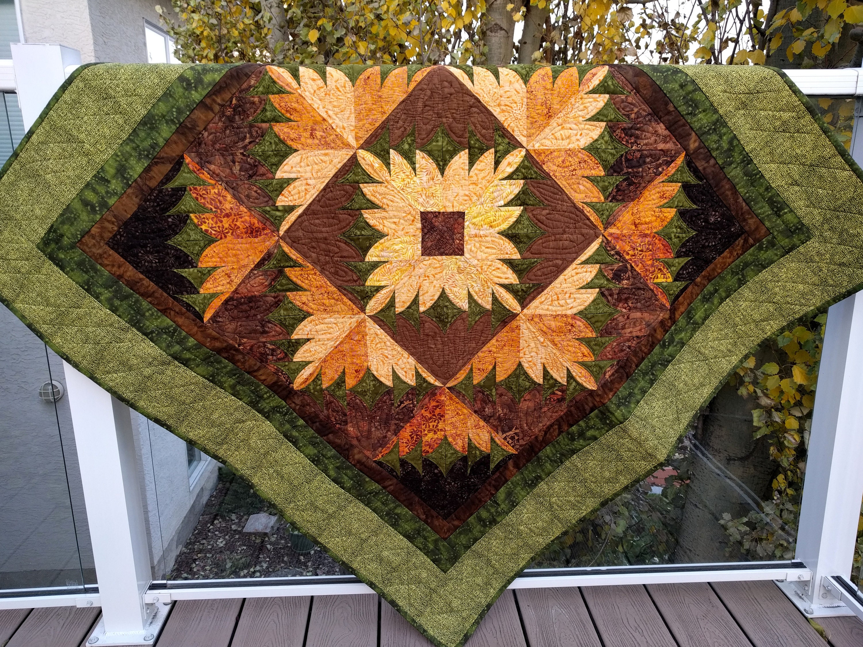 Sunflower Power PDF Quilt Pattern Etsy
