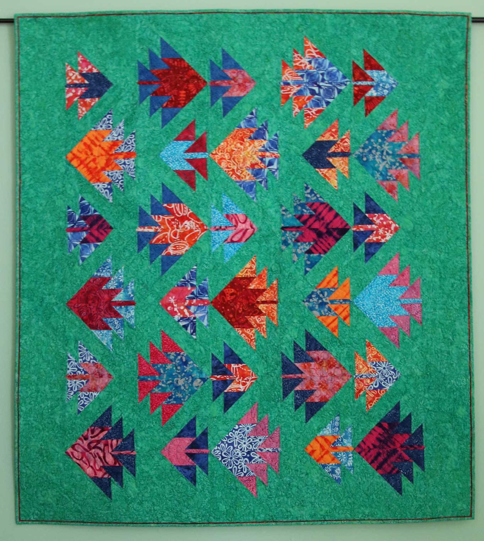One Fish Two Fish PDF Quilt Pattern Etsy