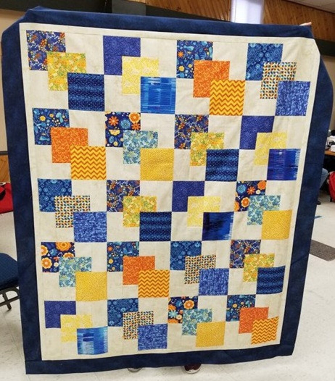 Floating Squares PDF Quilt Pattern Etsy