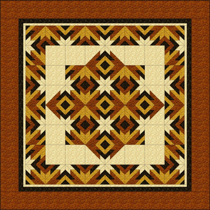 Broken Arrows PDF Quilt Pattern Etsy