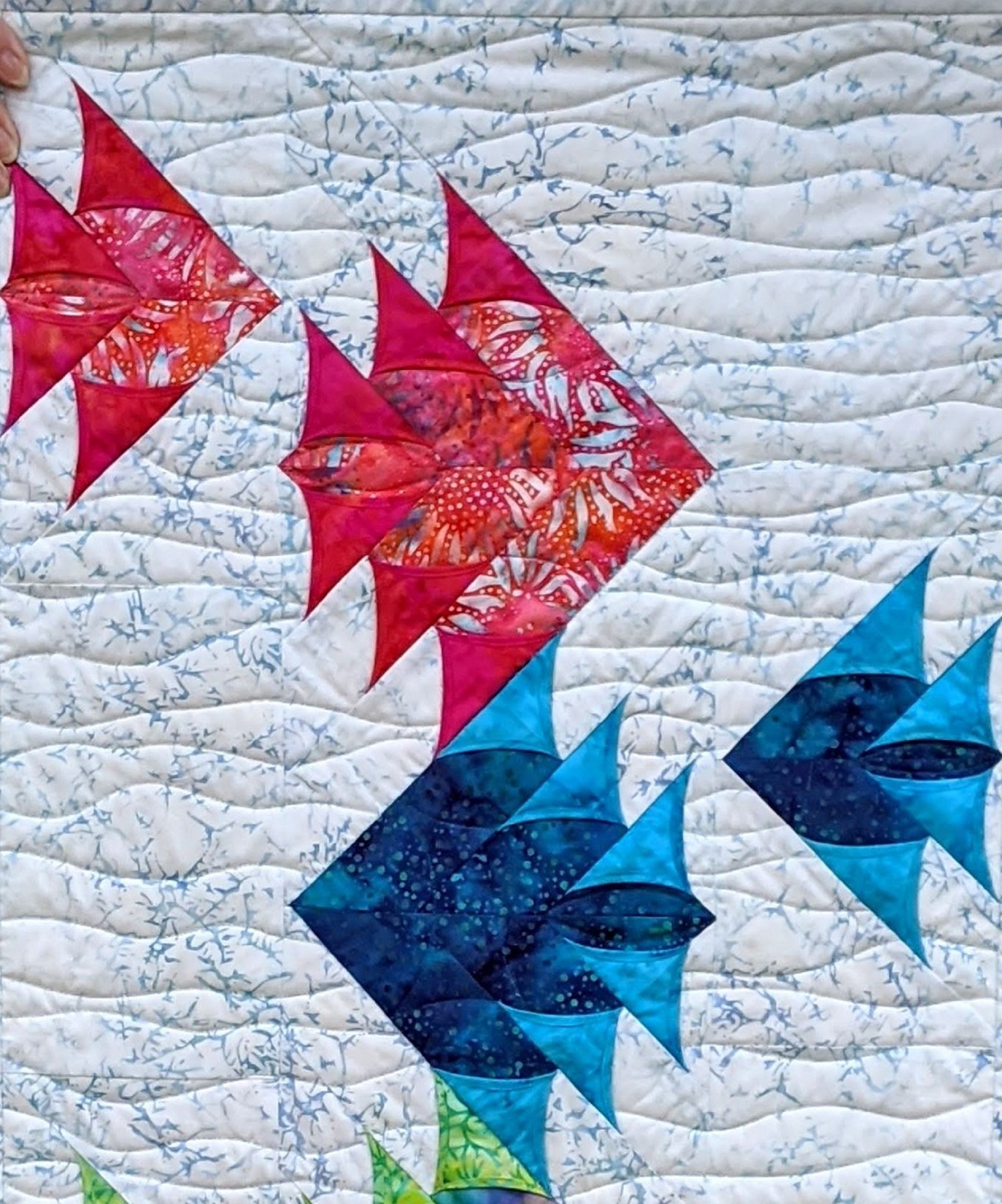 One Fish Two Fish PDF Quilt Pattern - Etsy Canada