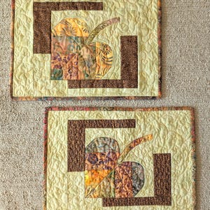 Love Those Leaves Table Runner & Placemats PDF Quilt Pattern - Etsy
