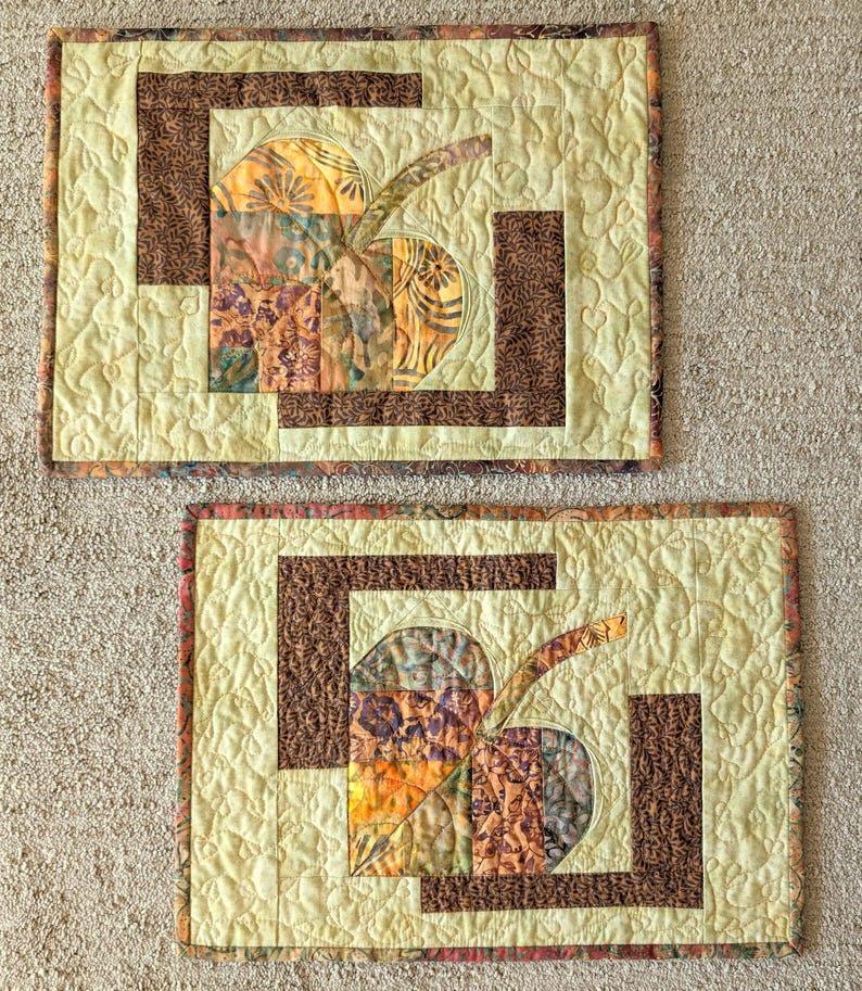 Love Those Leaves Table Runner & Placemats PDF Quilt Pattern - Etsy