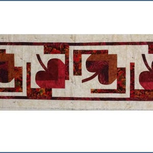 Love Those Leaves Table Runner & Placemats PDF Quilt Pattern - Etsy