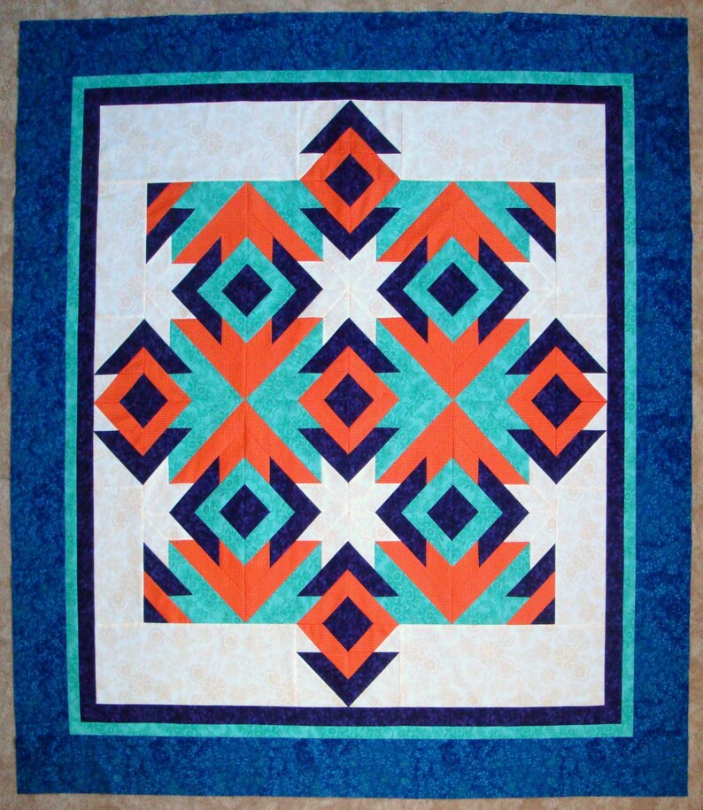 Broken Arrows PDF Quilt Pattern Etsy
