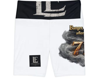 After-Banger 7 Smoke Graphic Shorts | Workout Shorts