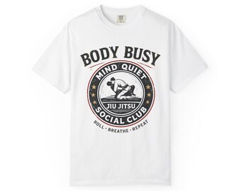Body Busy Mind Quiet Social Club Tee