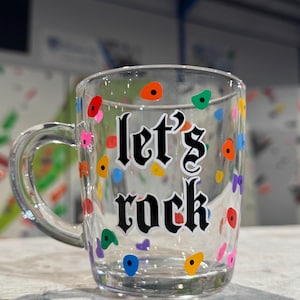 Let’s Rock Cup - Regalo para escaladores de roca y búlder
