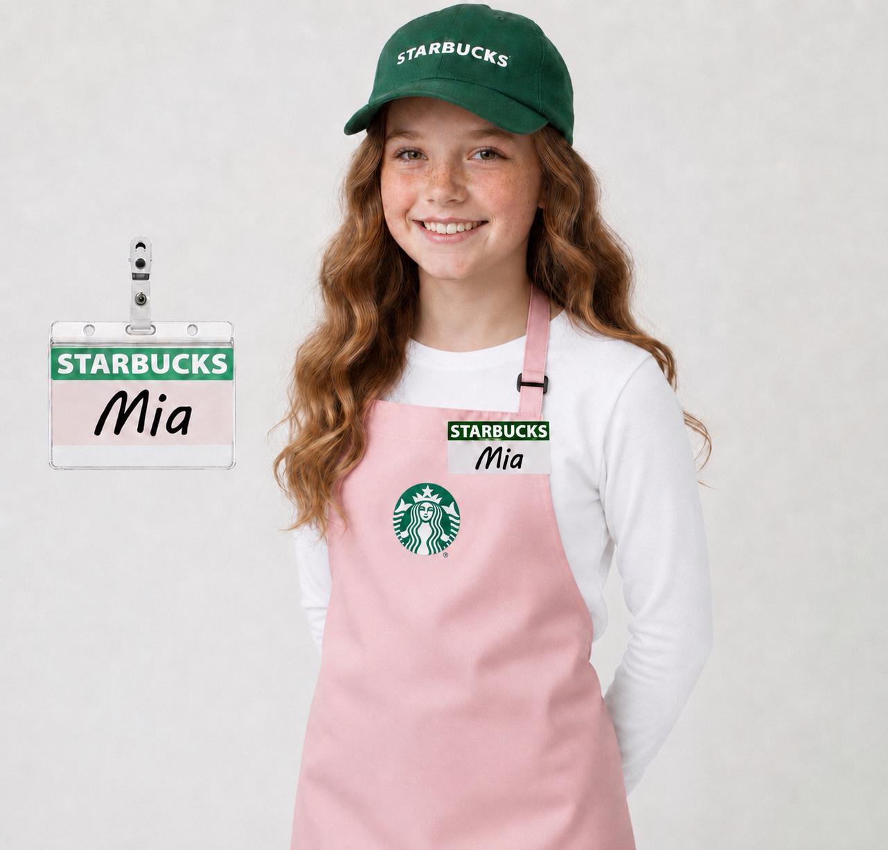Starbucks Green Apron - Etsy