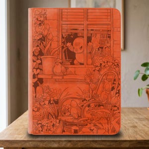 Laser Engraved Charmander Binder | Pokemon Trading Card Collector Binder | Made To Order