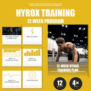 Hyrox Training Program for Everyday Athletes