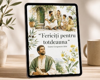 Caiet pentru congresul regional 2026 - Fericiți pentru totdeauna