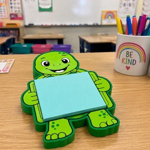 Turtle Sticky Note Holder