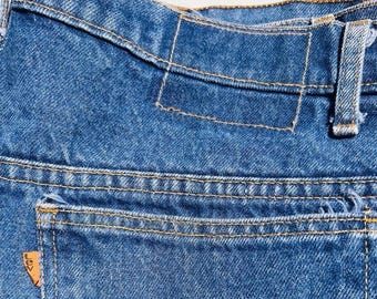 Vintage Levi's Orange Tab Jeans 40W x 30L, USA Made, Missing Label
