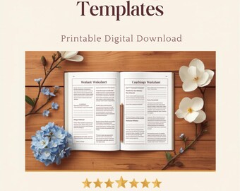 Sjabloonen voor oplossingsgerichte korte therapiesessies voor therapeuten (digitale download)