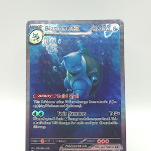 Blastoise 200/165 Pokémon Secret Rare Proxy Card